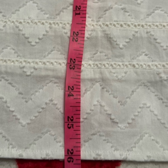 Trina Turk White 3/4 Sleeve V-Neck Blouse - Picture 7 of 9